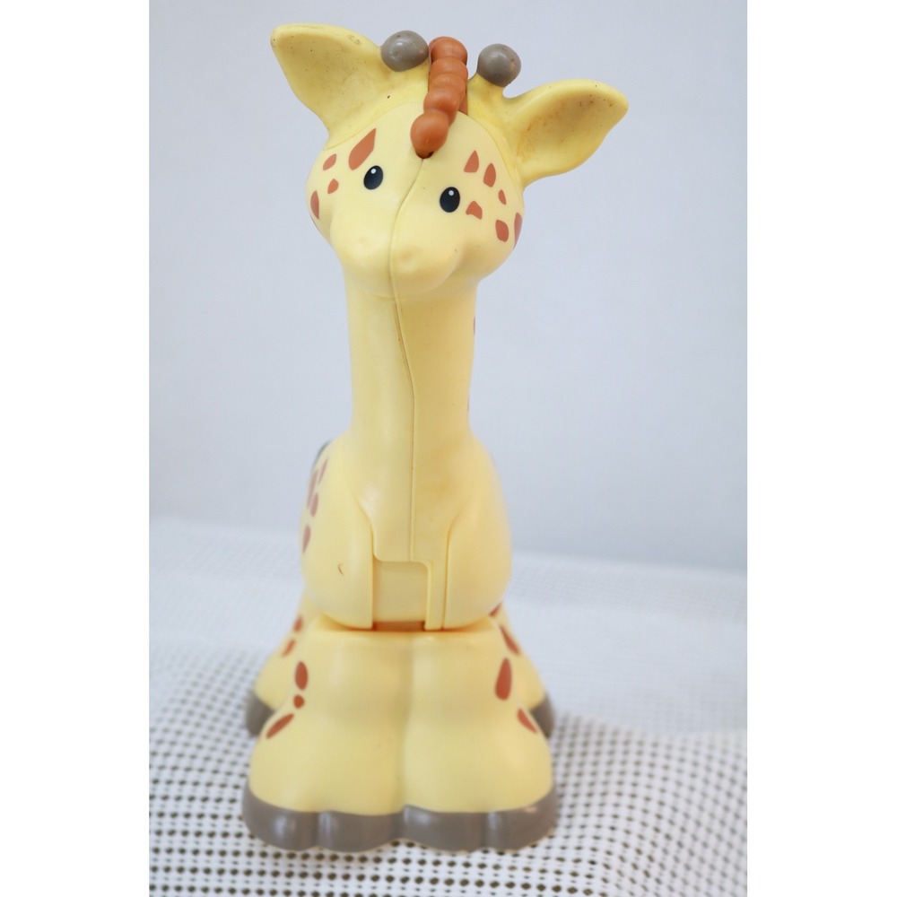 Fisher-Price Little People Unisex OS Yellow Giraffe Zoo Talkers Animal Figure